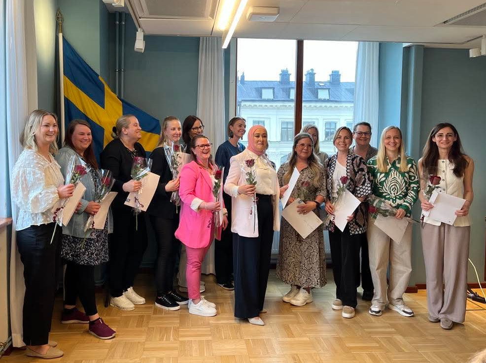 Nyexaminerade ortodontiassistenter vid Eastman Institutet, Stockholm, 2025-05-21
